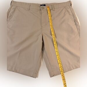 George Men's Khaki Flat Front Shorts